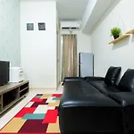 2Br With Sofa Bed The Springlake Summarecon Bekasi Apartment By Travelio